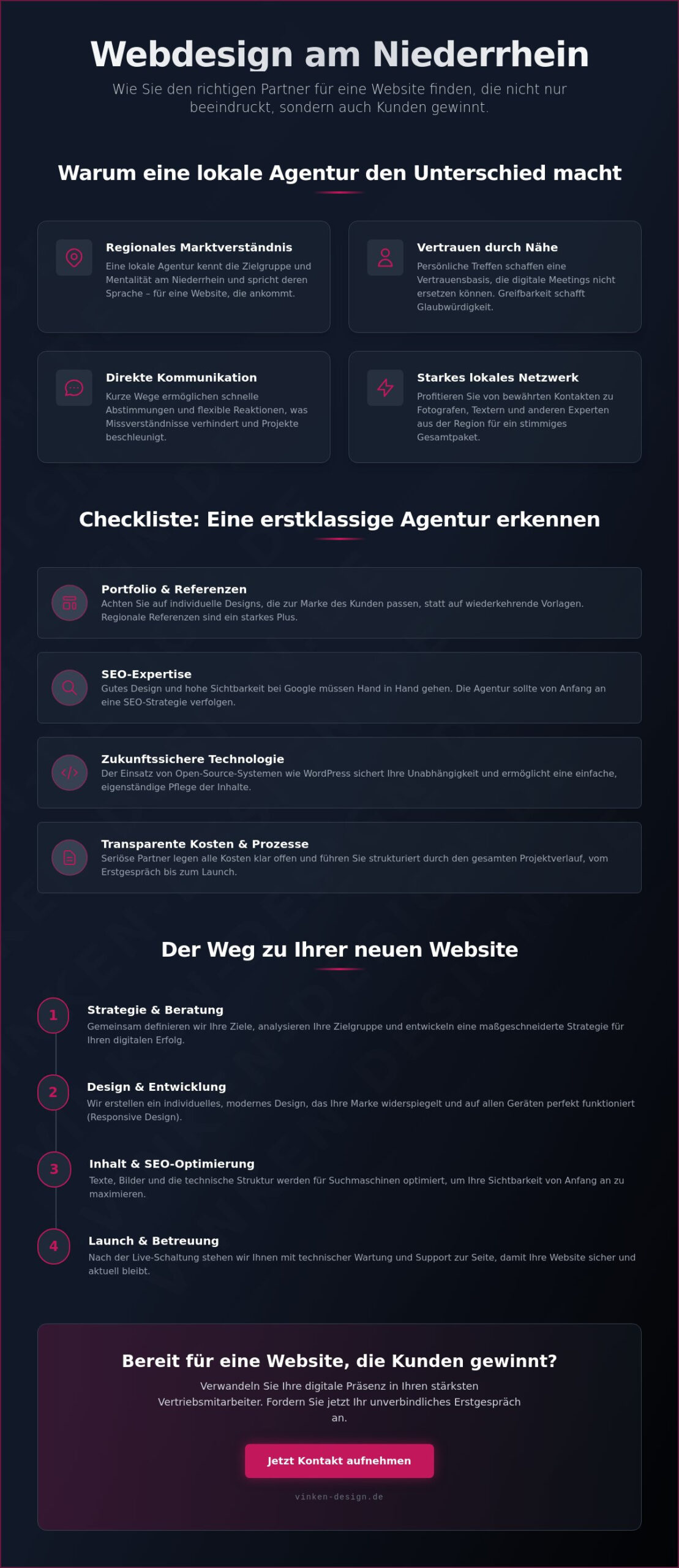 Webdesign Agentur Niederrhein: So finden Sie den richtigen Partner für Ihren digitalen Erfolg